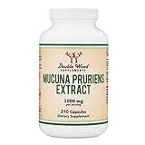Mucuna Pruriens Extract Capsules - Dopamine Boosting Supplement - 210 Count, 1,000mg...