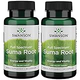 Swanson Full Spectrum Suma Root 400 mg 60 Caps 2 Pack