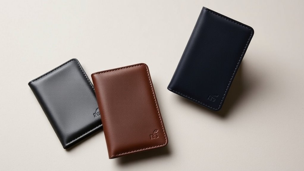 stylish minimalist wallet options