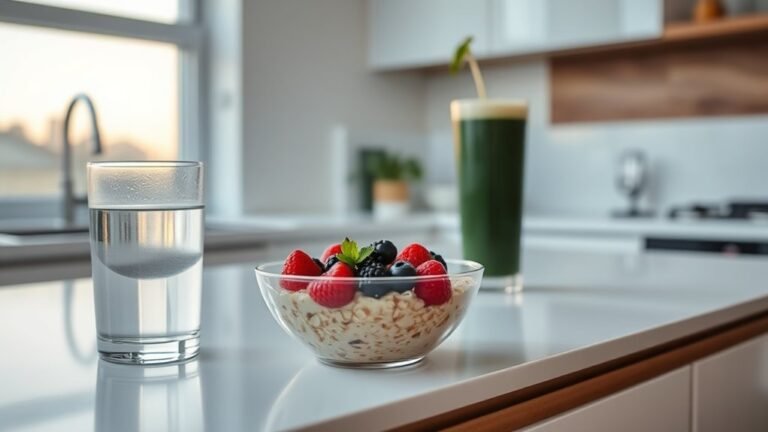 fat burn morning routine