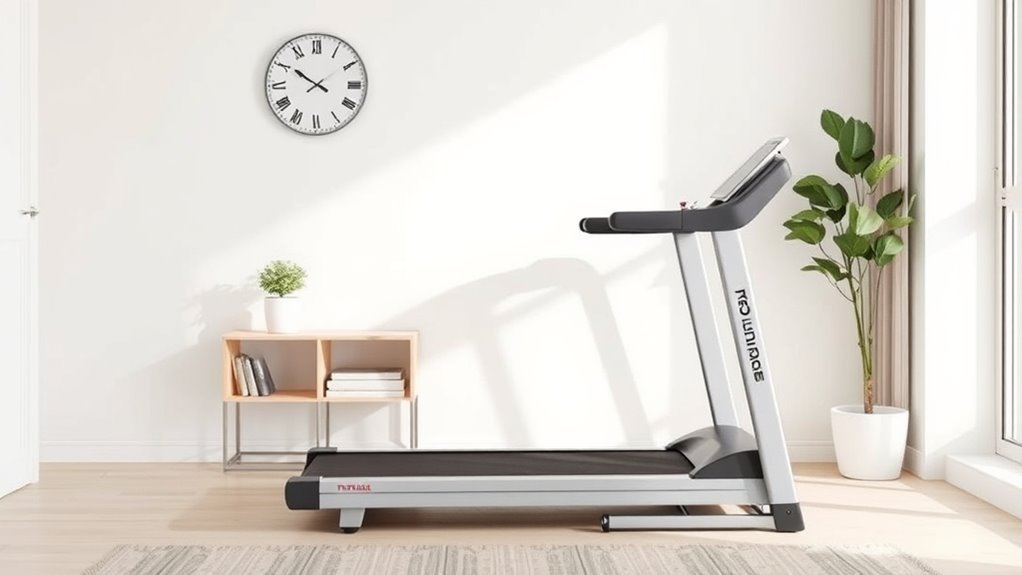 space saving foldable treadmills