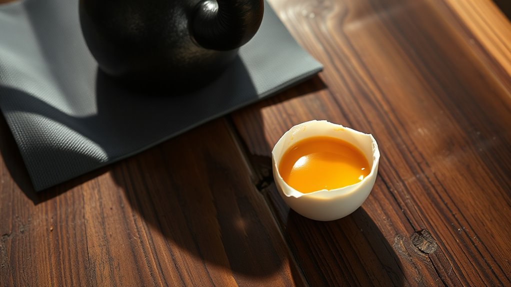 whole eggs improve workout recovery